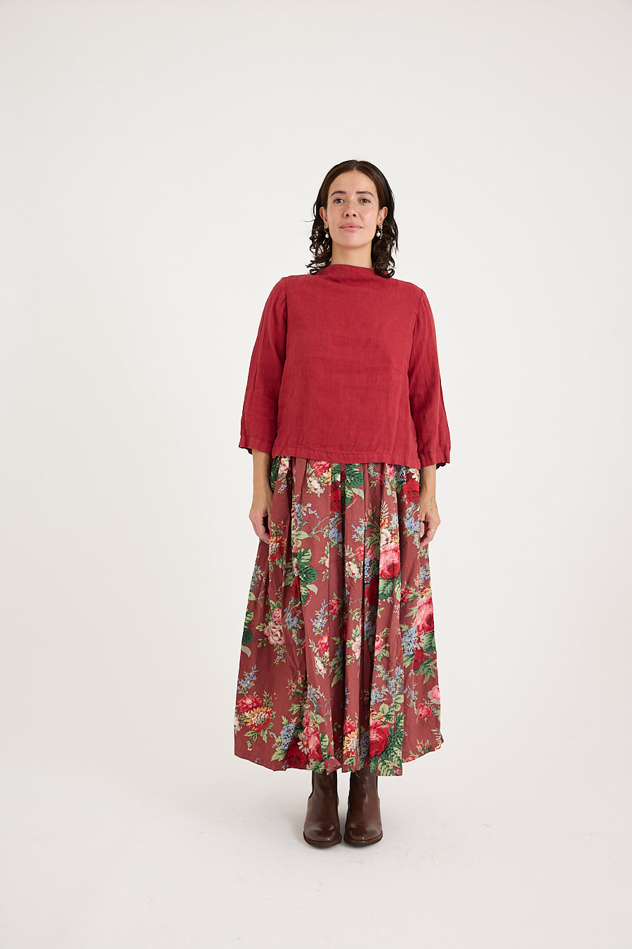 Metta Melbourne Ulla Skirt Floral Print