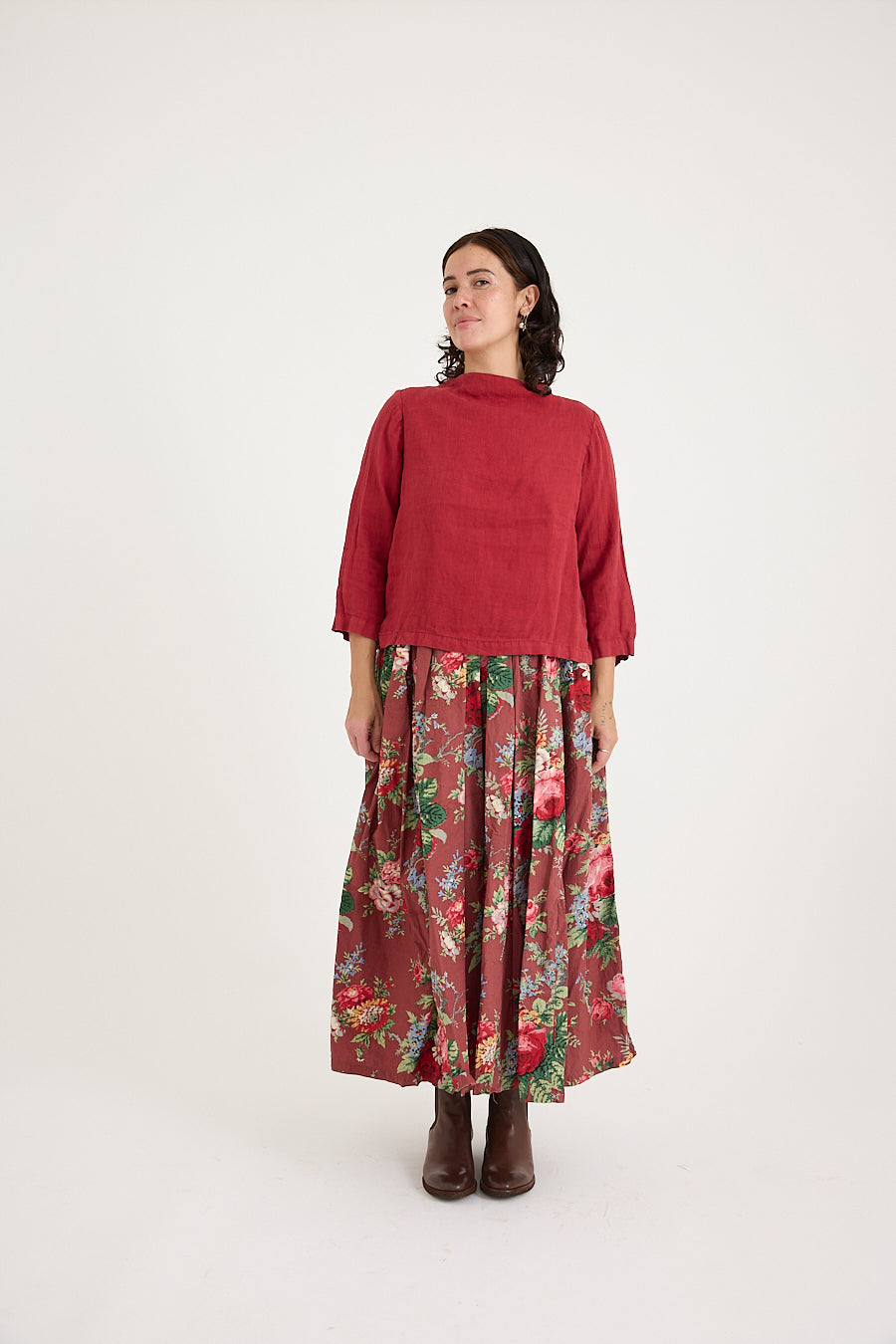 Metta Melbourne Ulla Skirt Floral Print