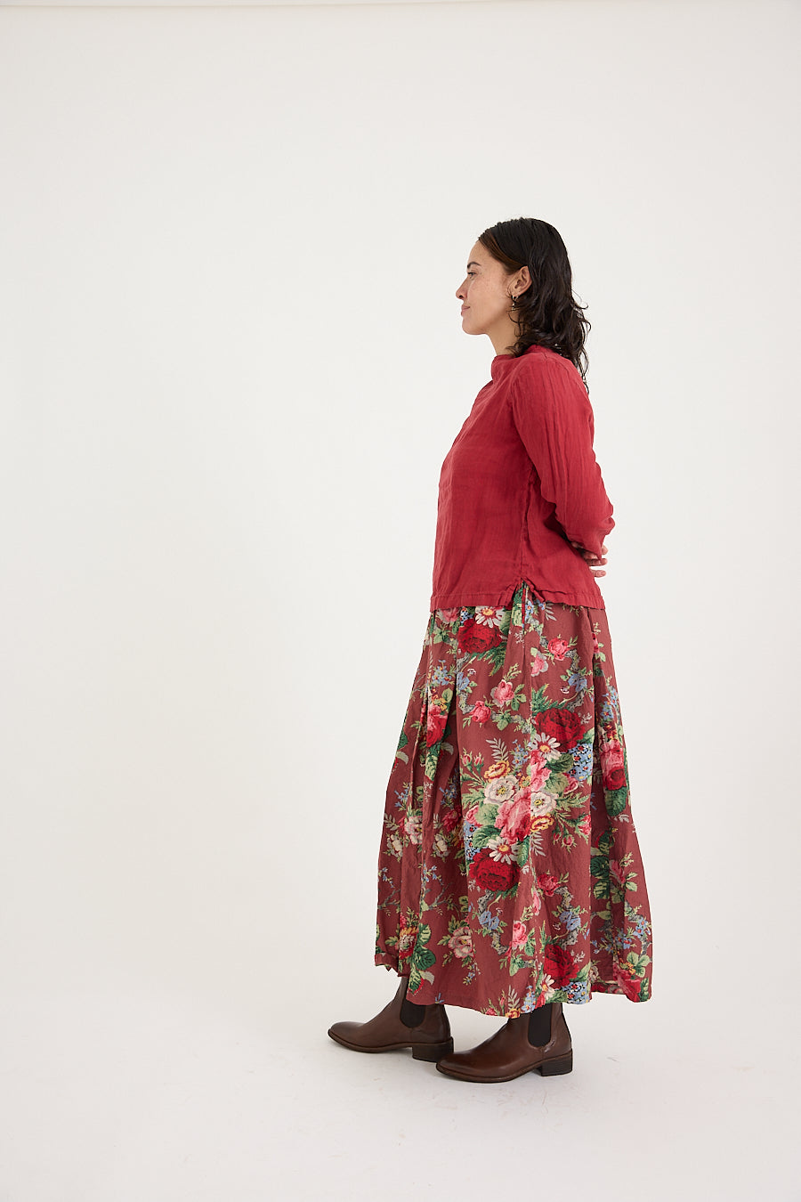 Metta Melbourne Ulla Skirt Floral Print