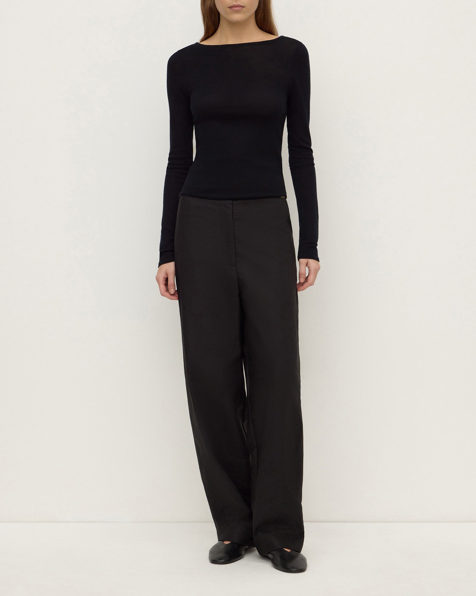 Assembly Label Mia Cotton Pant Black
