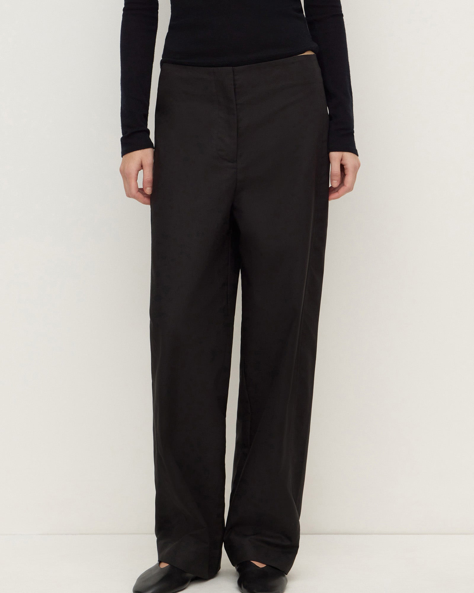 Assembly Label Mia Cotton Pant Black