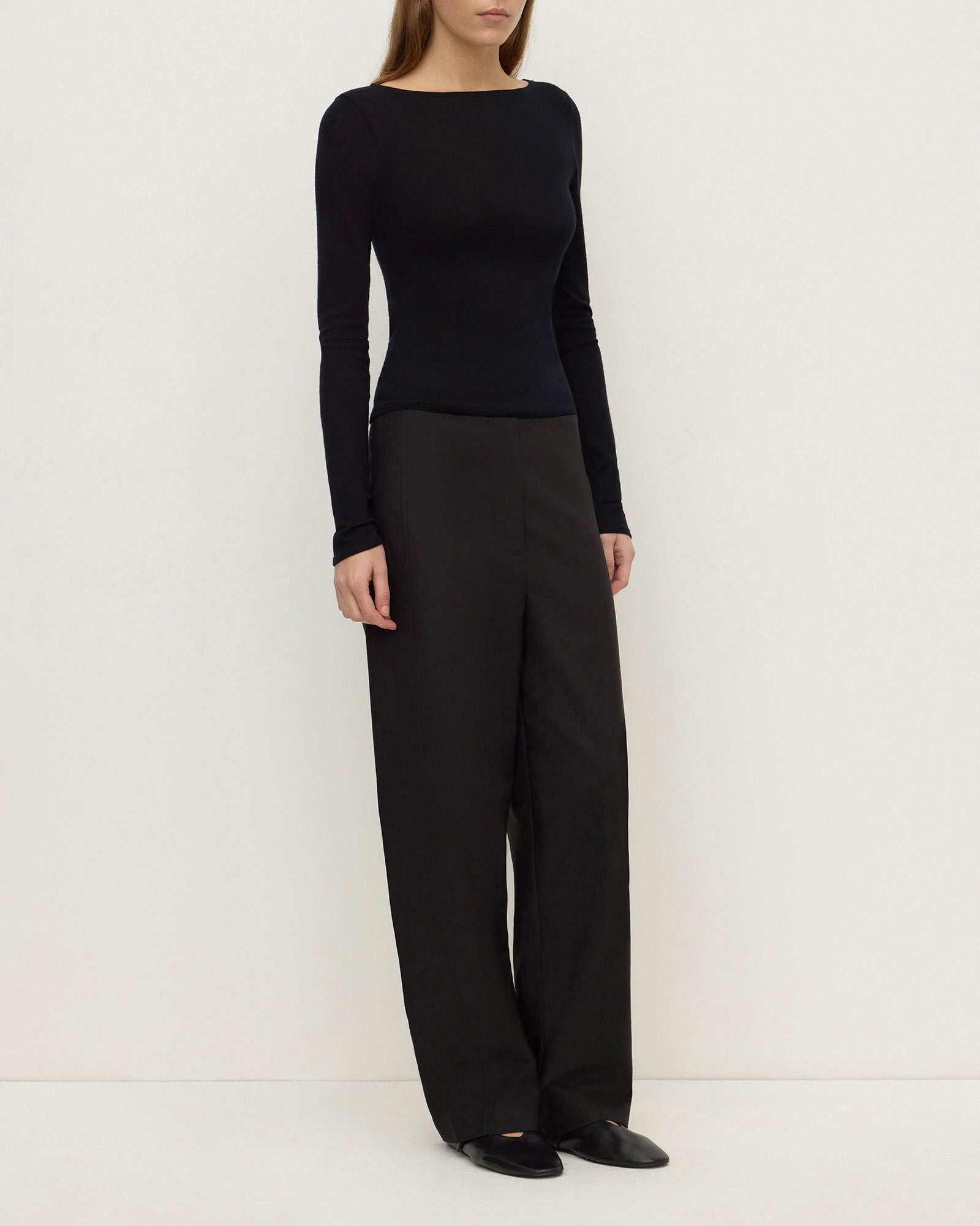 Assembly Label Mia Cotton Pant Black