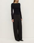 Assembly Label Mia Cotton Pant Black
