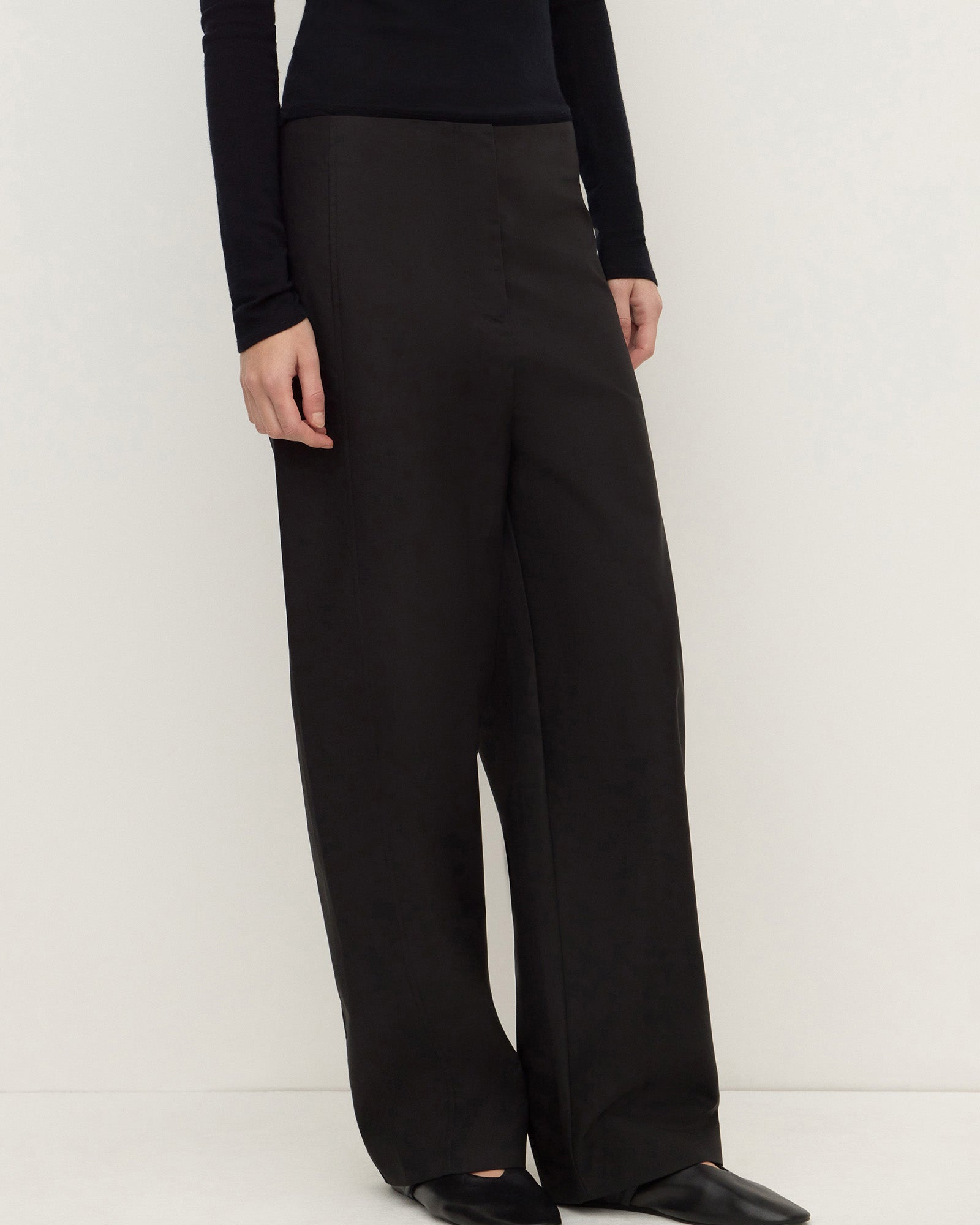Assembly Label Mia Cotton Pant Black