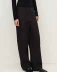 Assembly Label Mia Cotton Pant Black