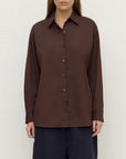 Assembly Label Micha Poplin Shirt Ganache