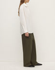 Assembly Label Micha Cotton Shirt White