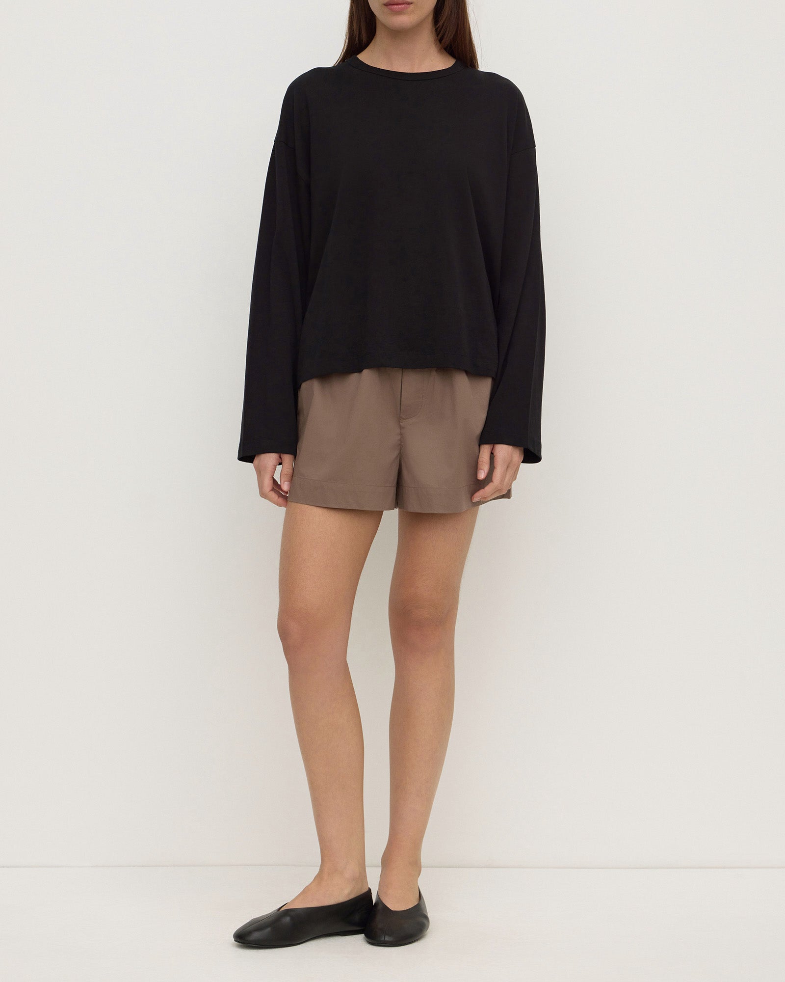 Assembly Label Micha Poplin Shorts Dark Sands
