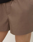 Assembly Label Micha Poplin Shorts Dark Sands