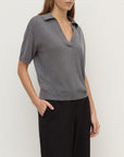 Assembly Label Mira Polo Dark Grey Marle