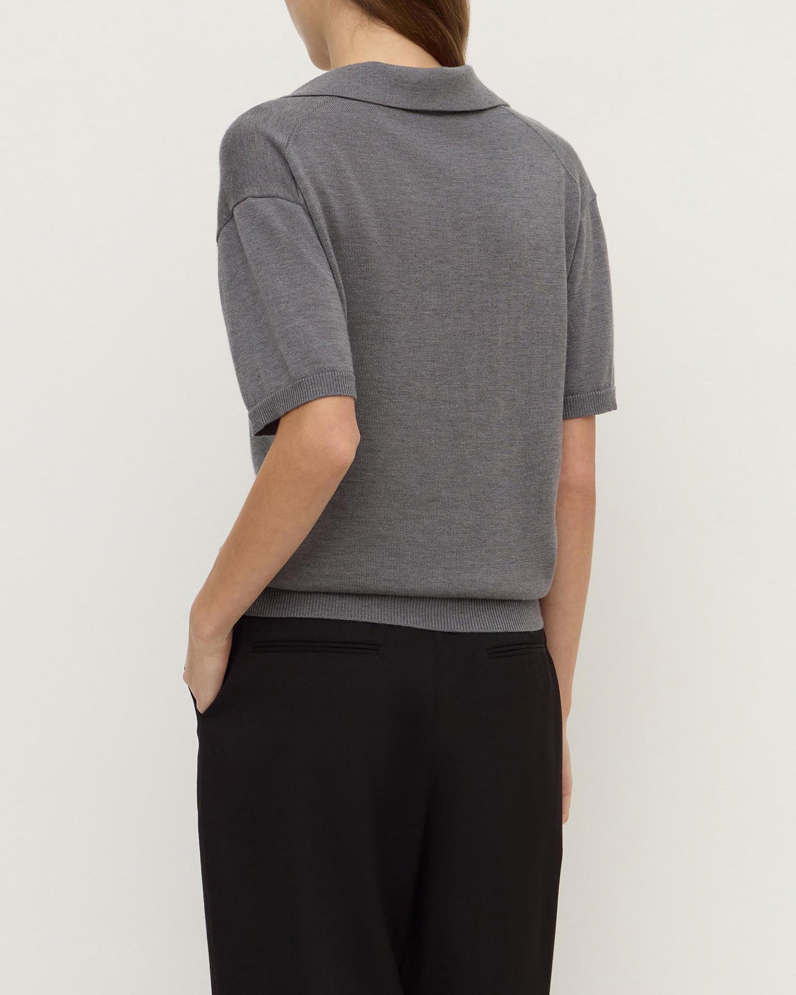 Assembly Label Mira Polo Dark Grey Marle