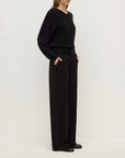 Assembly Label Mira V Neck Knit Black