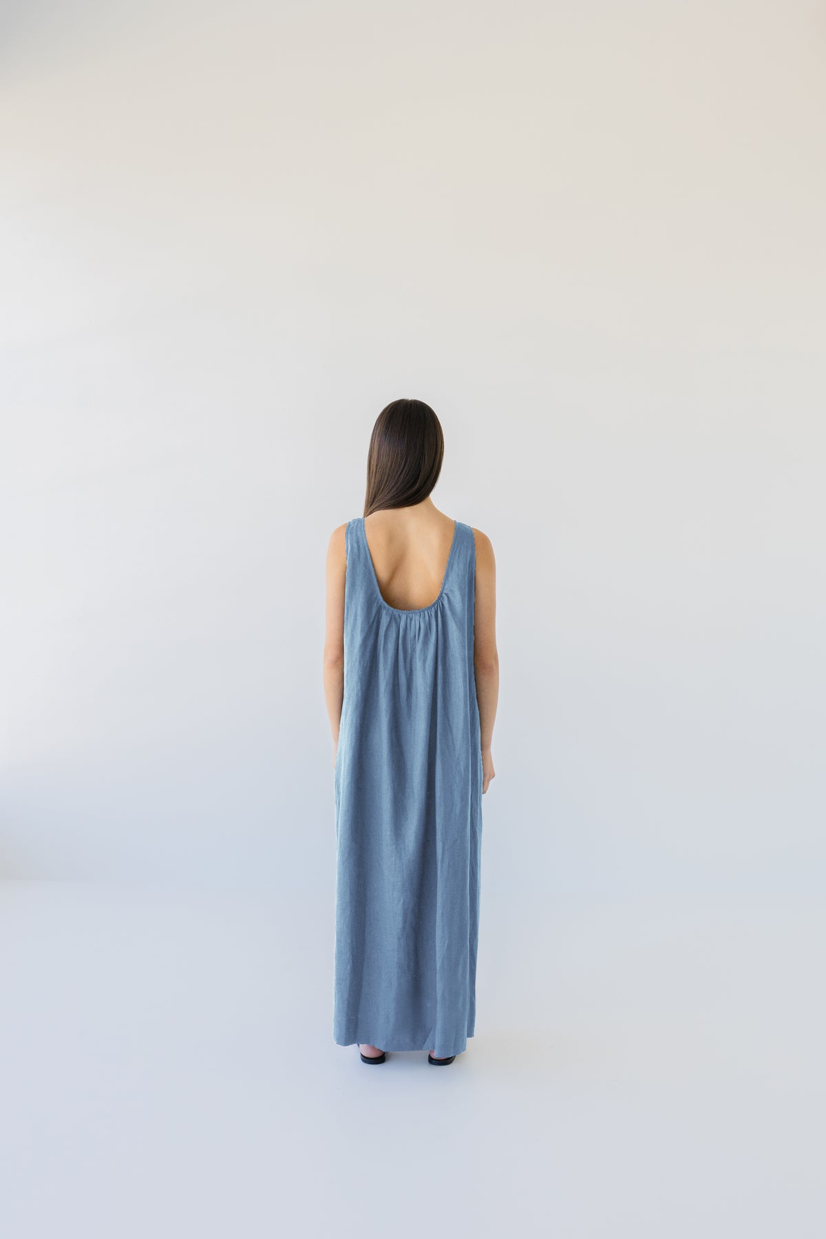 Sophie Linen Maxi Dress Mist