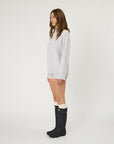 Remain Cilla Knit Grey Marle