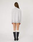 Remain Cilla Knit Grey Marle