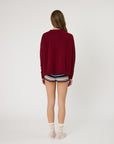 Remain Tali Cardigan Pomegranate