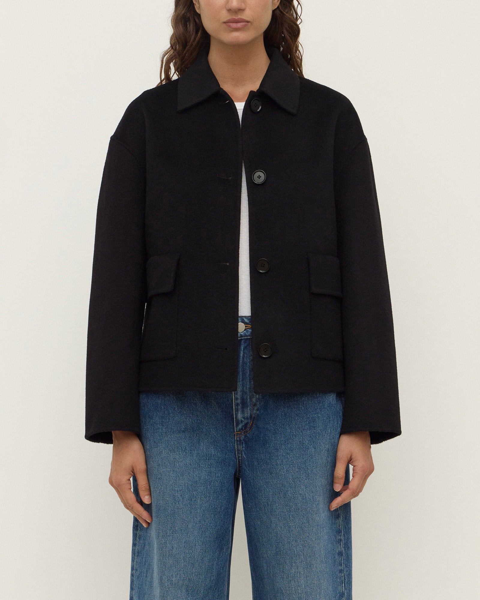 Assembly Label Mya Wool Jacket Black
