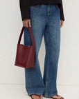 Assembly Label Nova Mini Bucket Bag Raisin