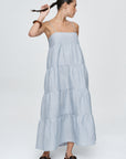 Marle Ophelia Dress Bleu Stripe