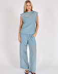 Marlow Ombra Top Sky Blue