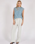 Marlow Ombra Top Sky Blue