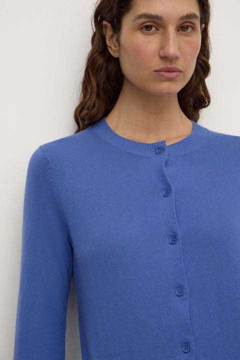 Assembly Label Orina Cotton Cashmer Cardigan Blue