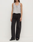 Assembly Label Phoenix Cotton Tie Top Micro Check