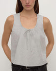 Assembly Label Phoenix Cotton Tie Top Micro Check