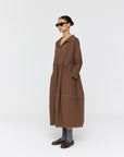 Ricochet Zizou Dress Brown