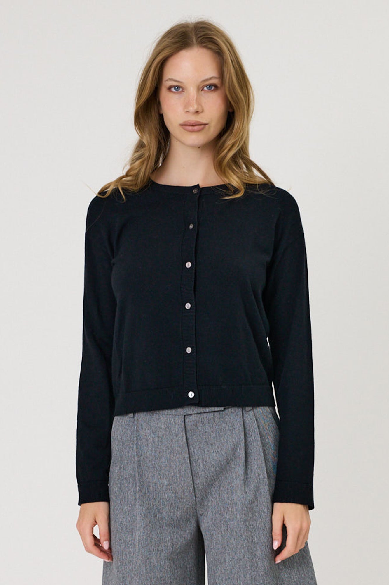 Remain Kara Cardigan Black