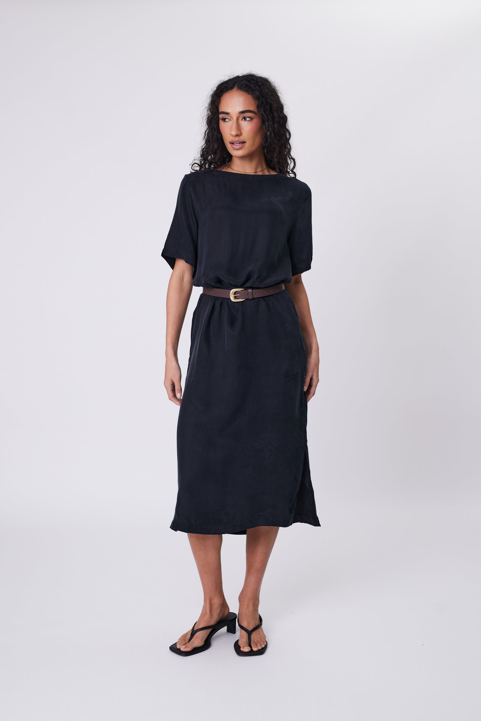 Marlow Reverb Dress Black