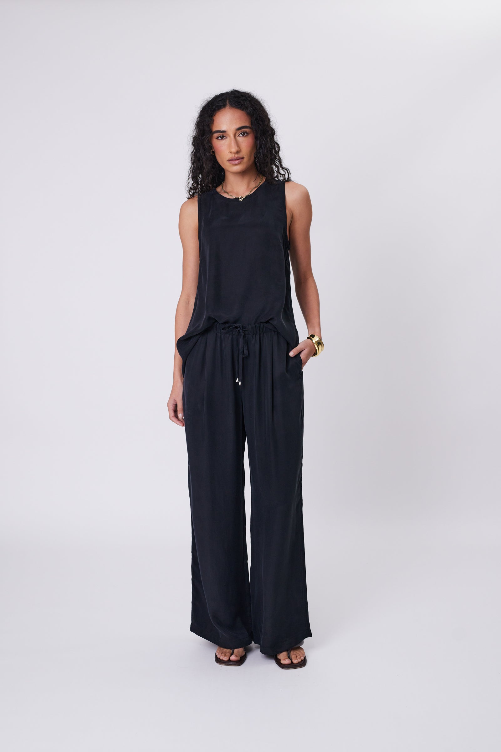 Marlow Reverb Pants Black