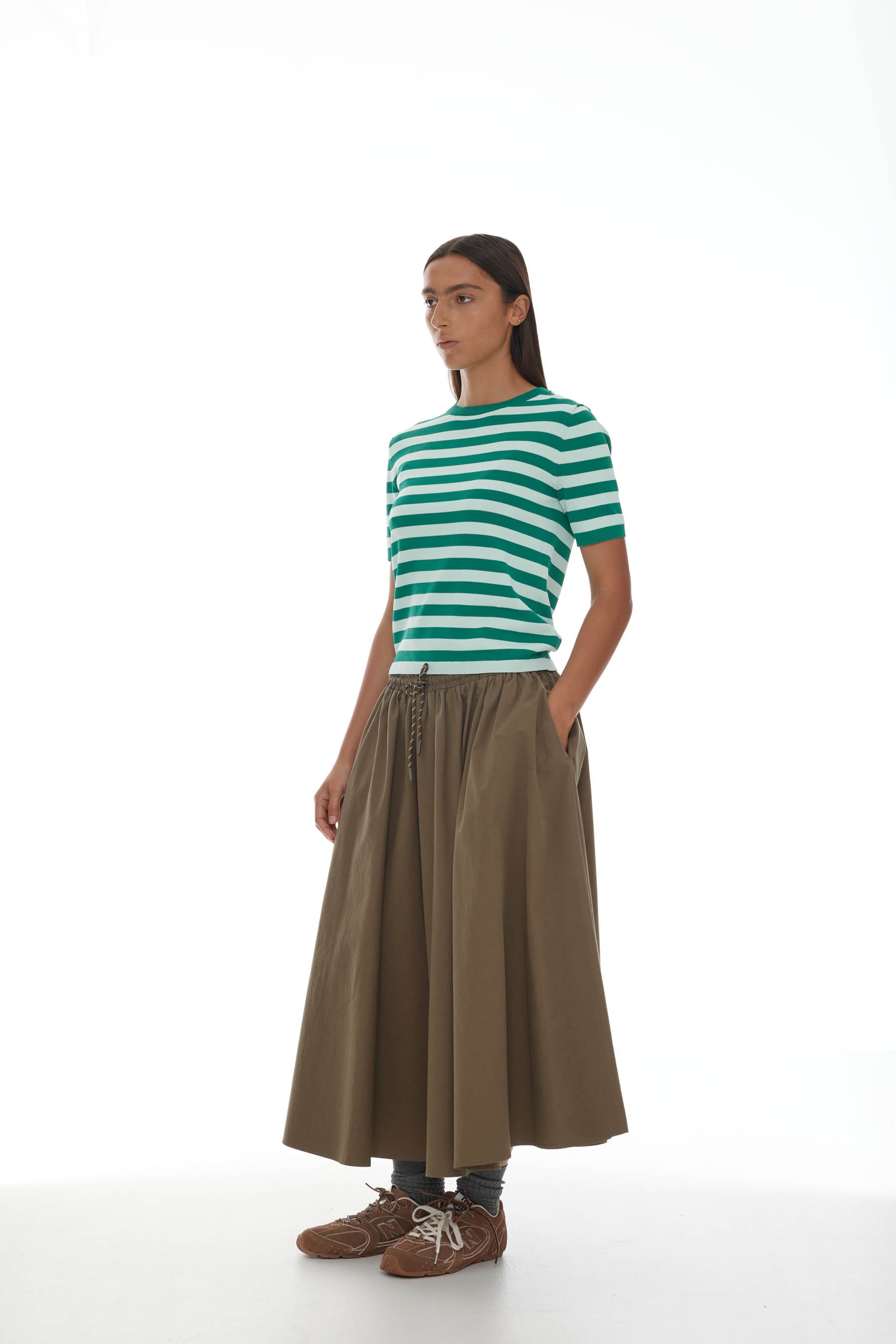 Ricochet Maria Skirt Truffle