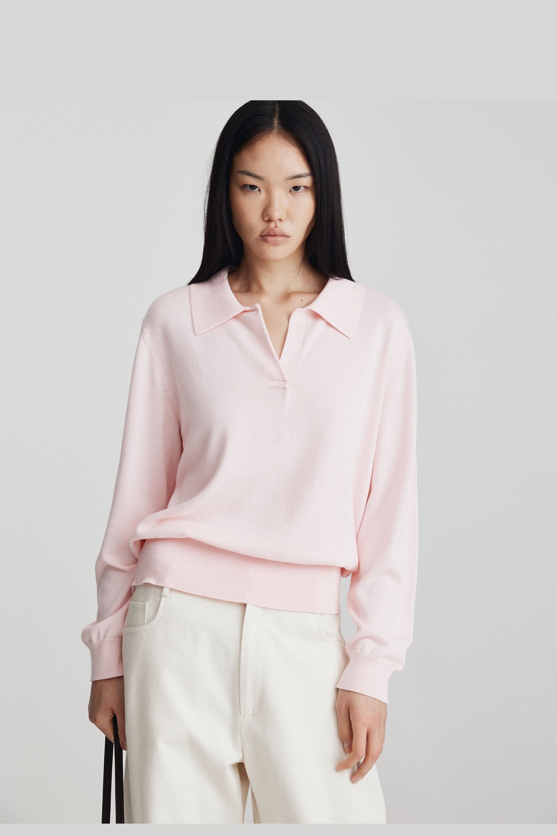 Ricochet Arie Polo Top Soft Pink