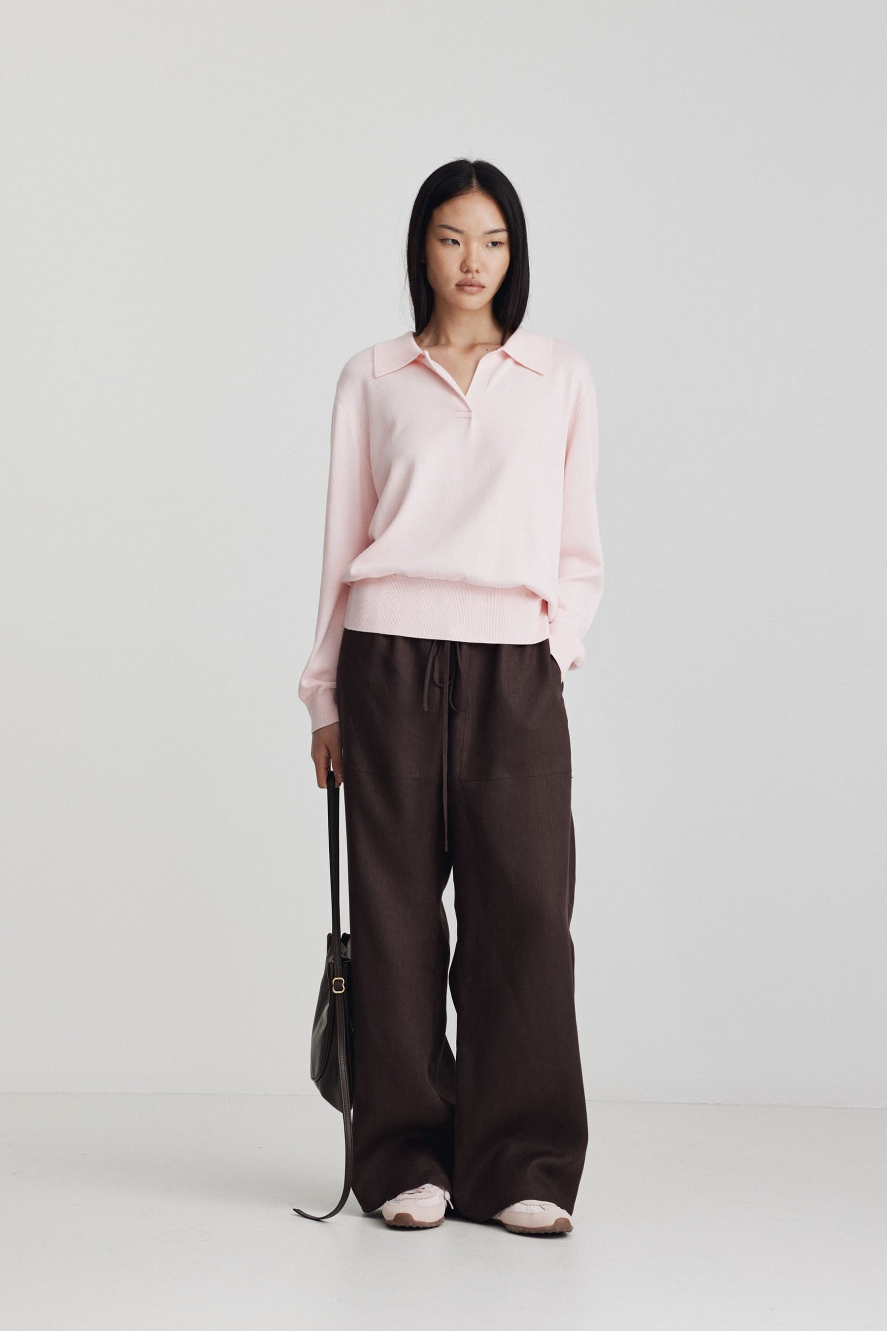 Ricochet Arie Polo Top Soft Pink