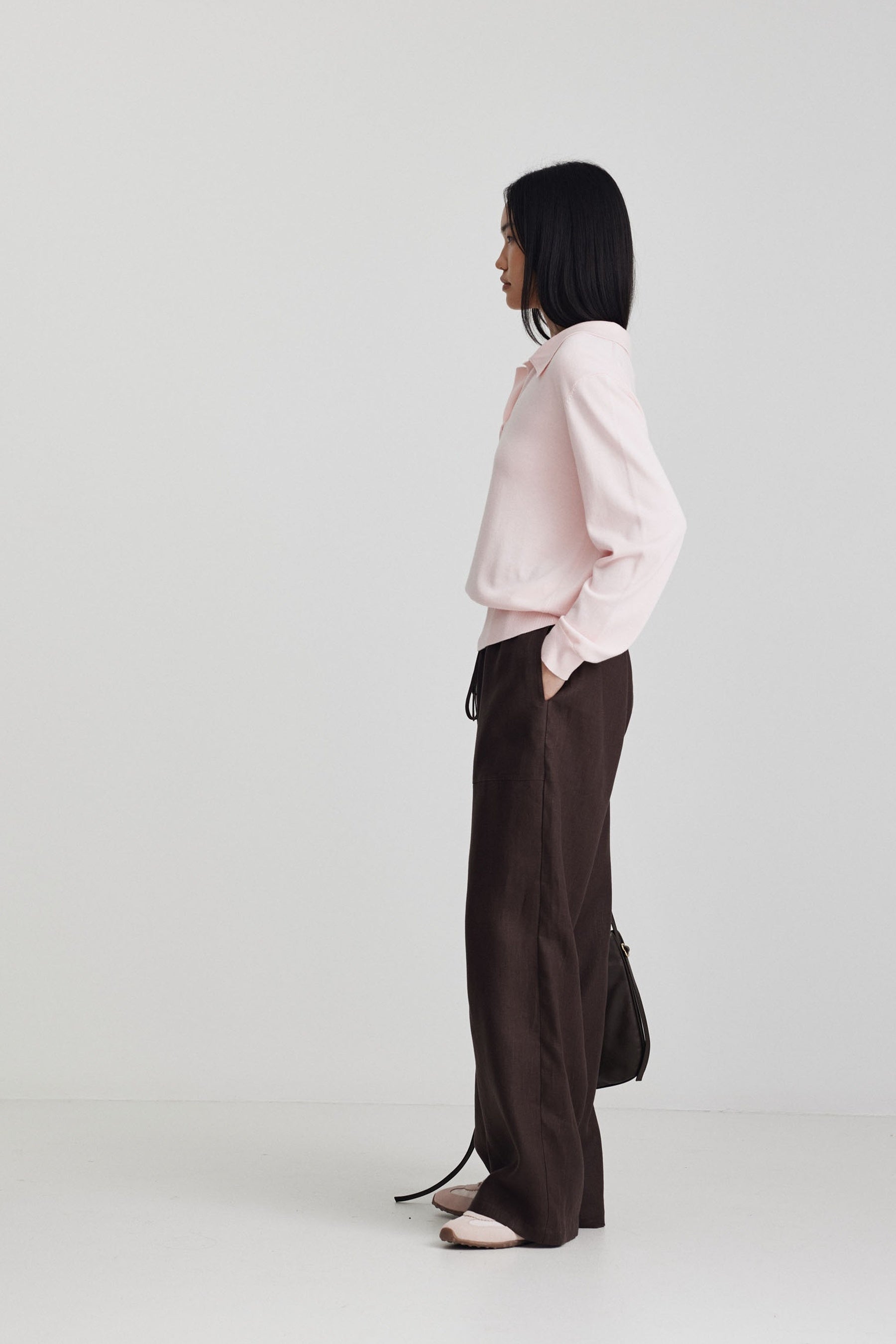Ricochet Arie Polo Top Soft Pink