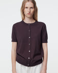 Gregory Aurelia Cardigan Muted Plum