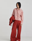 Ricochet Botic Shirt Red Check