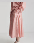 Ricochet Micha Skirt Cherry Red Check