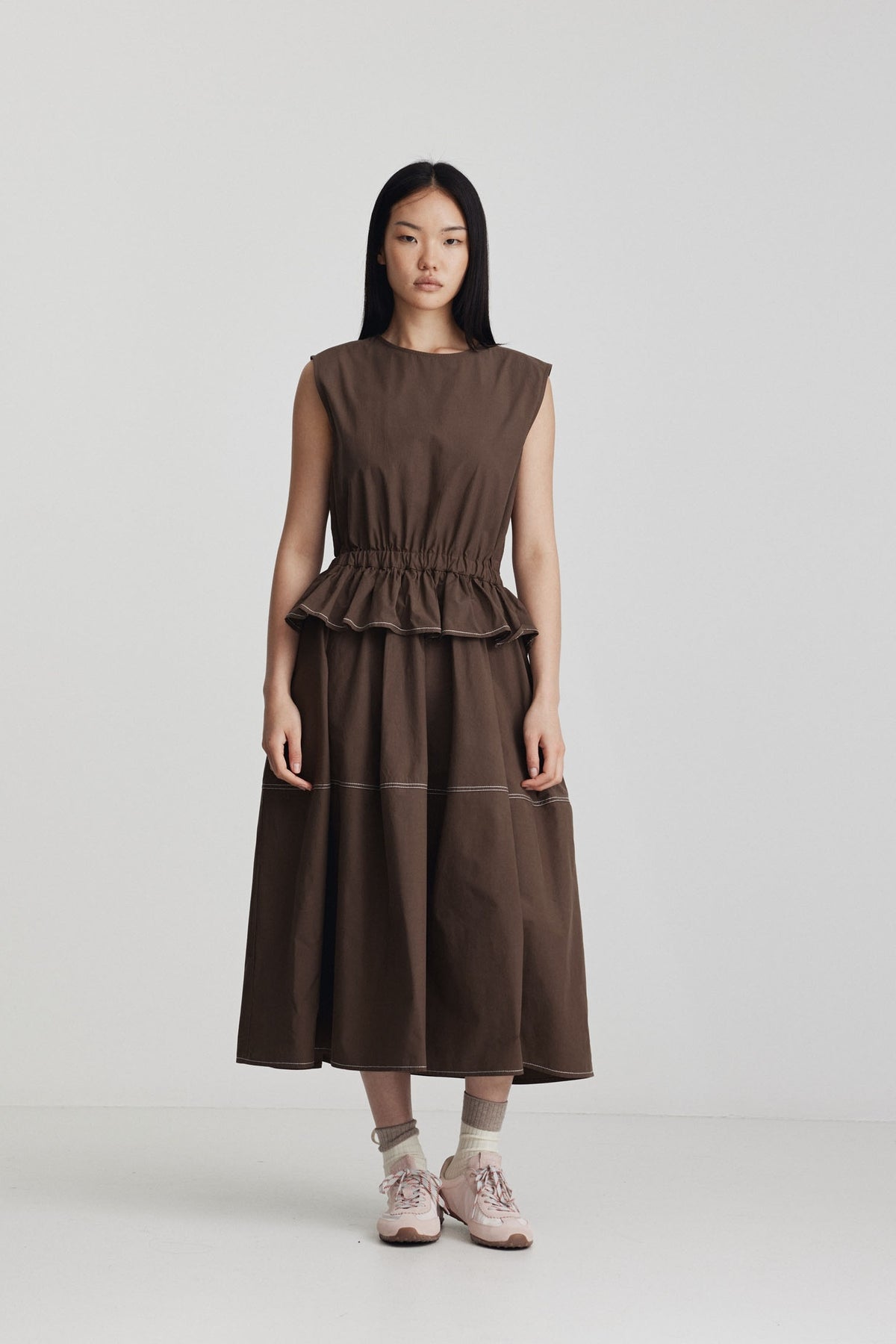 Ricochet Cara Dress Brown