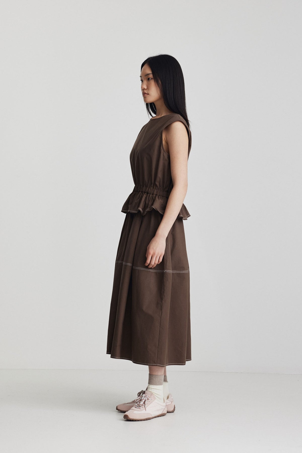 Ricochet Cara Dress Brown