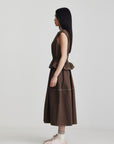 Ricochet Cara Dress Brown