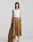 Ricochet Carter Skirt Tan