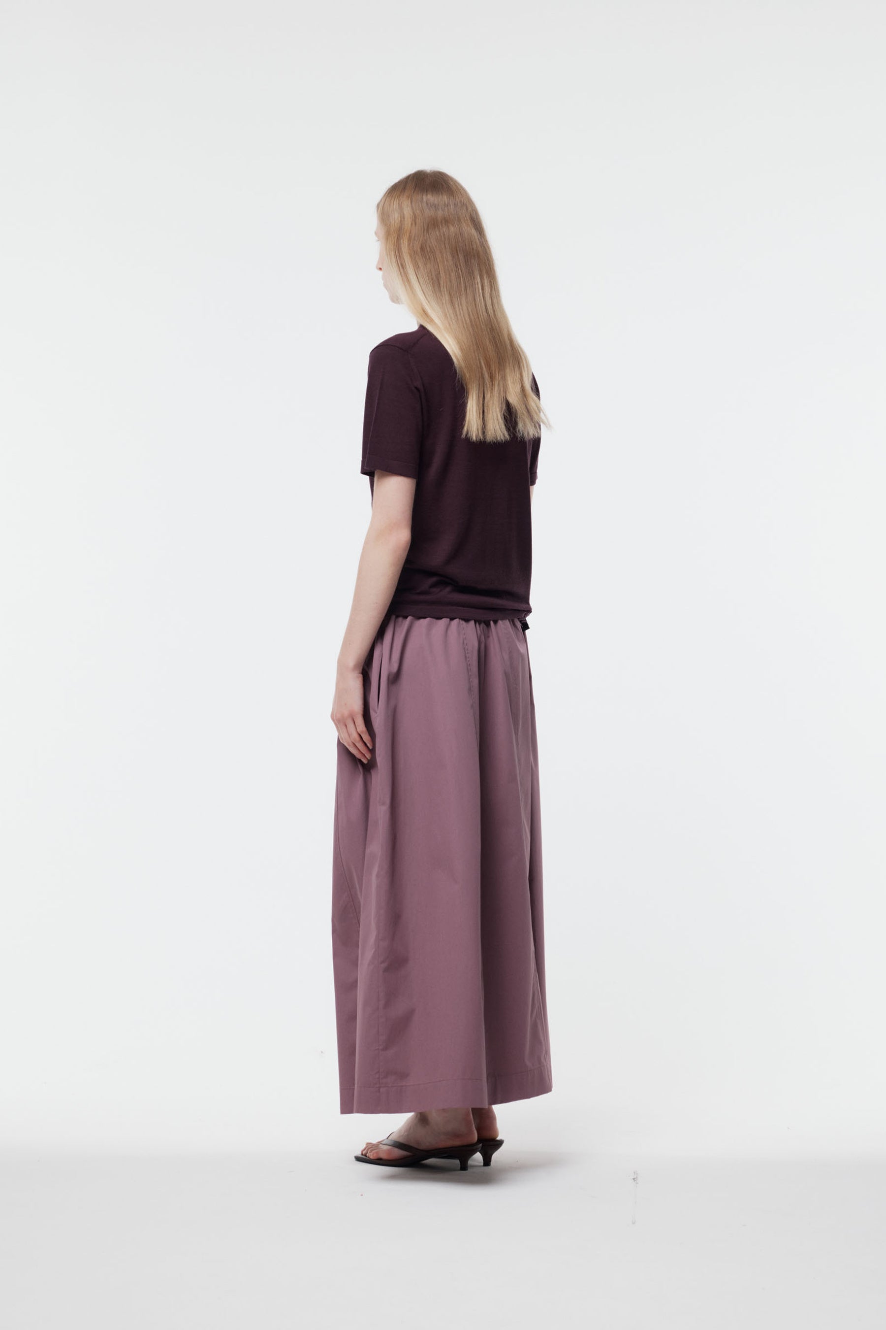Gregory Dale Skirt Dusty Mauve