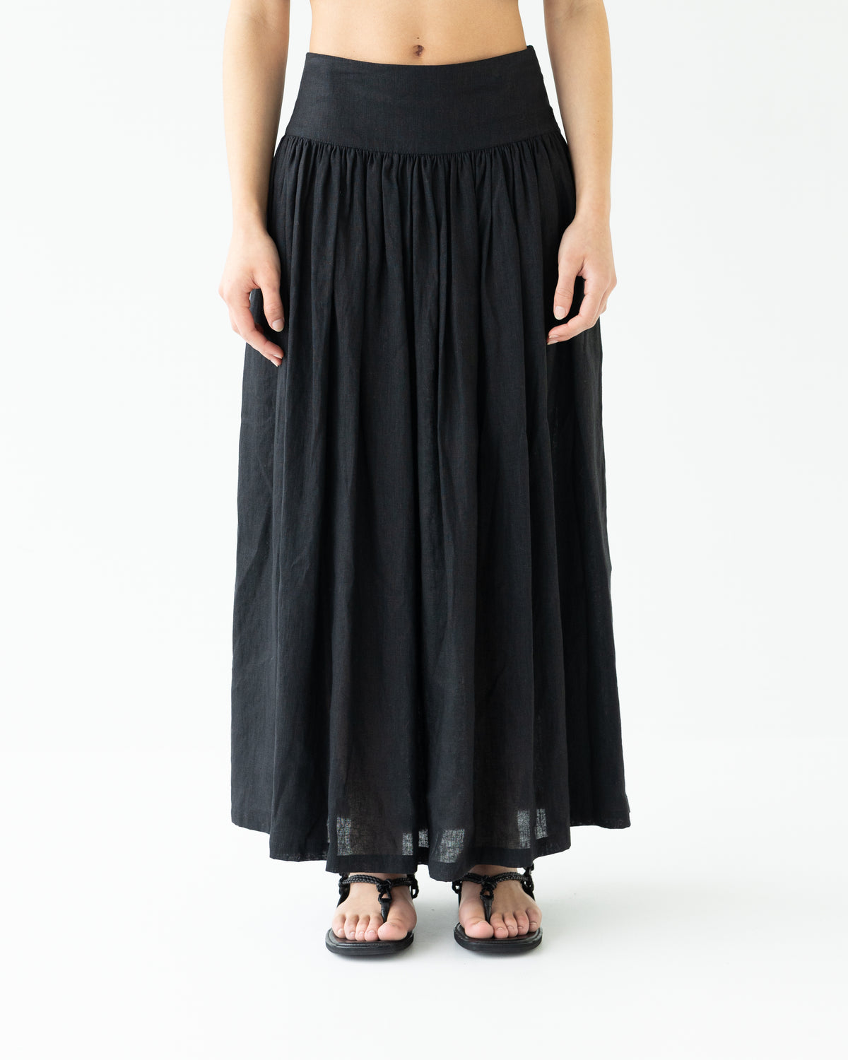 Sophie I'm Ready Linen Skirt