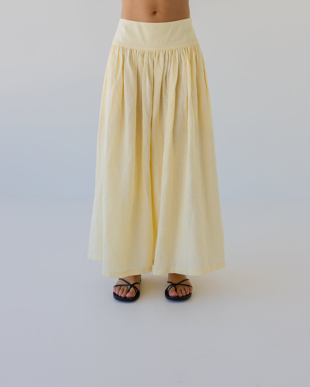 Sophie I'm Ready Linen Skirt