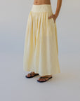 Sophie I'm Ready Linen Skirt