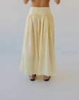 Sophie I'm Ready Linen Skirt