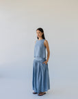 Sophie Shell Buttons Linen Top