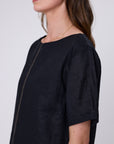 Marlow Sable Linen Top Black